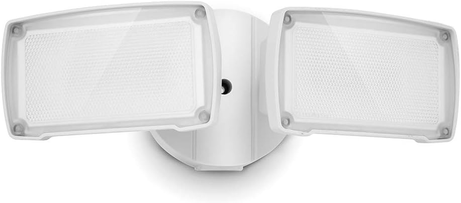 LUTEC 2 Packs 14W LED Flood Light Outdoor, 1300LM 5000K Single-Head Floodlight