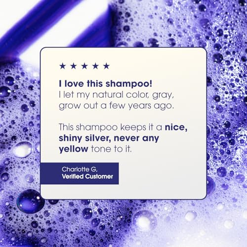 One 'n Only Shiny Silver Purple Shampoo & Blonde Hair Toner, 33.8 oz