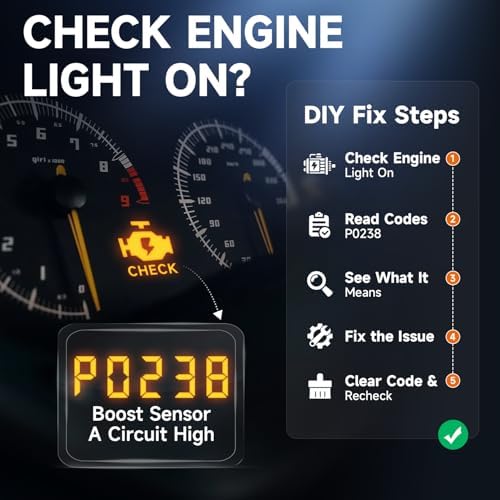 FOXWELL NT301 Plus 2-in-1 OBD2 Scanner & 12V Car Battery Tester