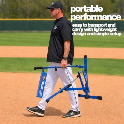 Louisville Slugger Blue Flame Pitching Machine