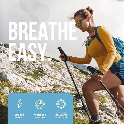 ASO Liquid Oxygen Drops, Activated Stabilized Oxygen, Dietary Supplement to Boost Energy Levels & Help with Workout Recovery