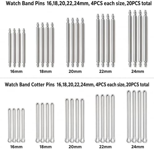 EFIXTK Watch Link Removal Kit, Watch Band Tool for Watch Bracelet Resizing, Adjustment -Watch Strap Pins Repair, Fixing