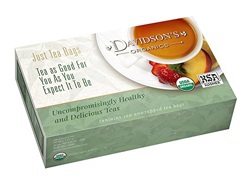 Davidson's Organics, Yerba Mate Roasted, Loose Leaf Tea, 16-Ounce Bag