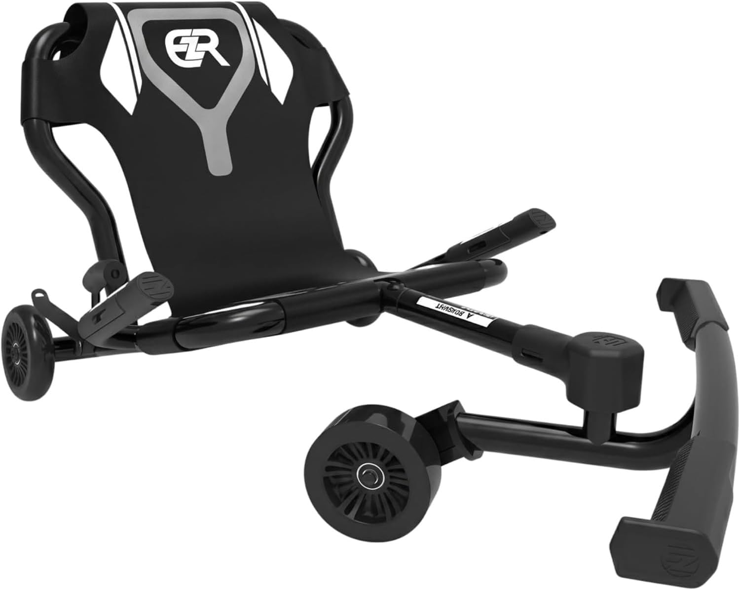 EzyRoller Classic X Ride On Toy for Kids, Ages 3-12, Up to 154 lbs - Black