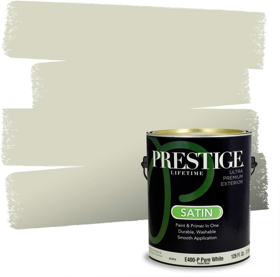 PRESTIGE Interior Paint and Primer in One, Garden Sage, Eggshell, 1 Gallon