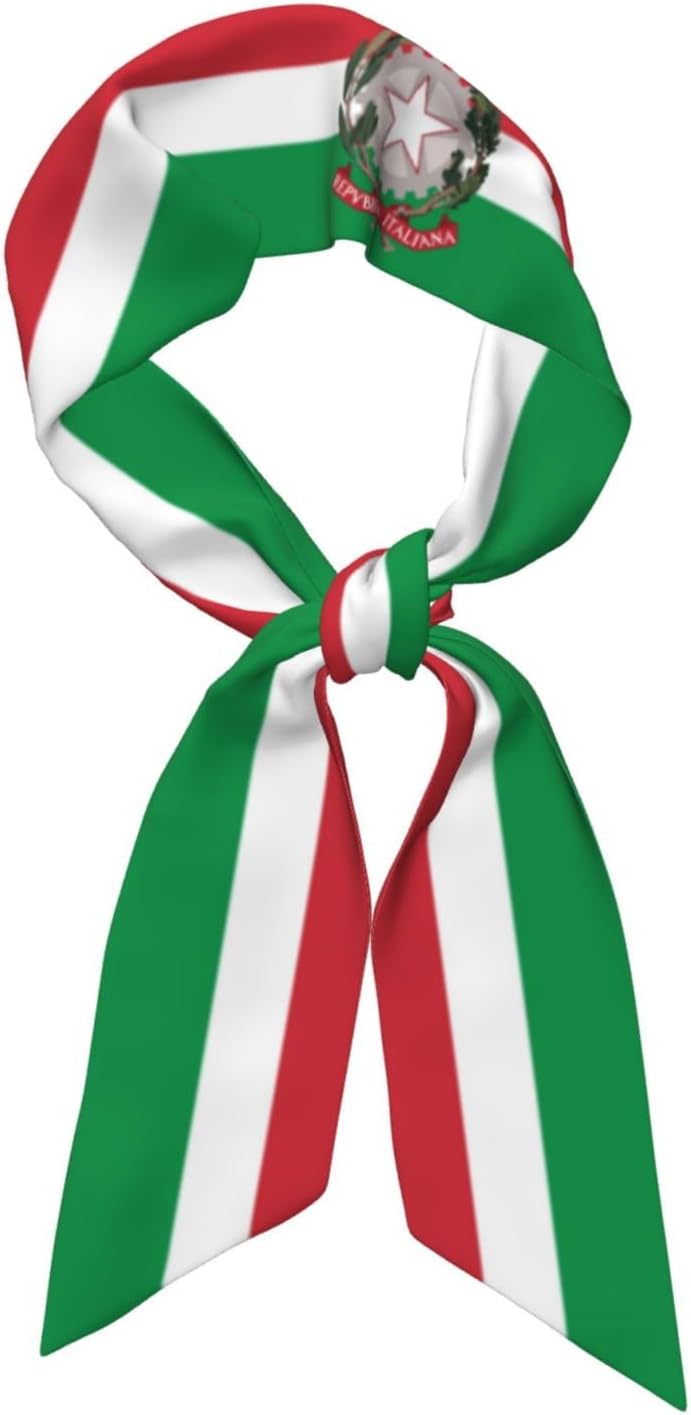 Country Flag Scarf For Women, Multi‑purpose Ribbon, Fashion Neck Hair Handbag Accessory, Versatile Bandana Headband
