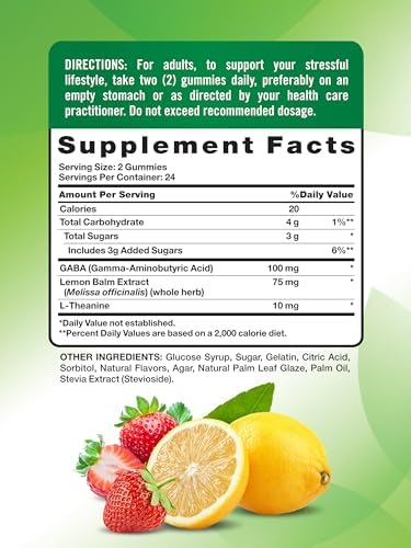 Nature's Truth Stress Relief Gummies for Adults