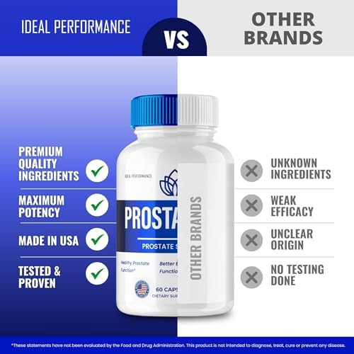 ProstaBliss Prostate Capsules - Official ProstaBliss Supplement Pills - Maximum Strength, All Natural Formula Support Prostate Health