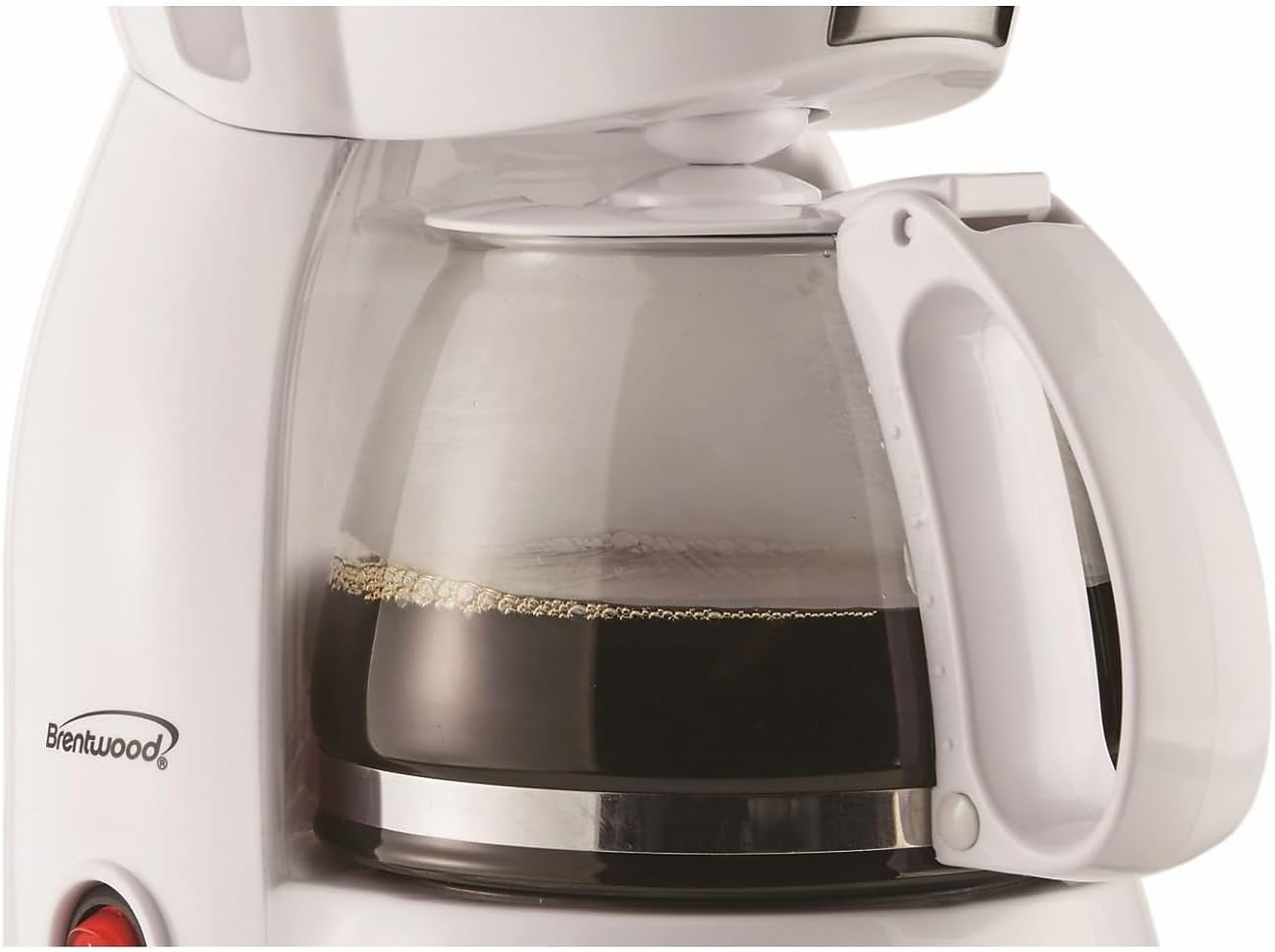 Brentwood Appliances TS-213W 4 Cup Coffee Maker, White