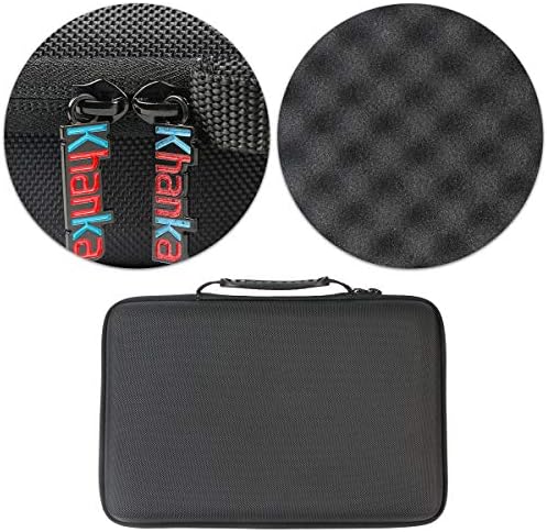 Khanka Hard Travel Case Replacement for Akai Professional MPK Mini MKII & MK3 & MPK Mini Play | 25-Key Ultra-Portable USB MIDI Drum Pad & Keyboard