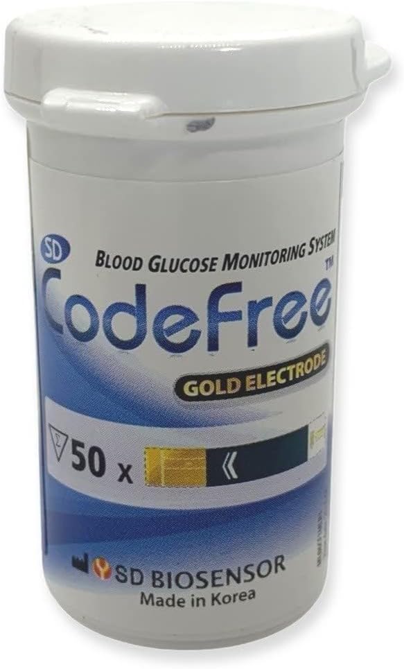 SD Biosensor 100 Strips Sd Codefree Blood Glucose Monitor/Monitoring Test/Testing Kit Replacement Strips Yes - I Have Diabetes