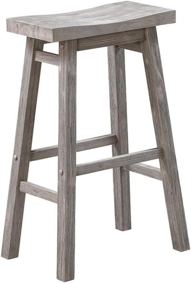 Boraam Sonoma Saddle Stool, Chestnut