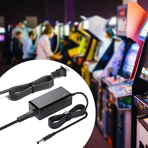 12V5A Power Cord for Arcade1up Game Machine Arcade 1up All Riser Cocktail Table RYJ0136PAU0 RYJ0136PAU1 RYJ0136PAU2 RYJ0136PAU3 RYJ0136PAU4