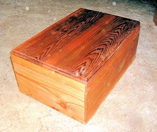 Steve's Gift Shoppe Large Cedar Treasure Box or Storage Box - Size 20 x 14 x 9 Inches
