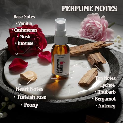 Pheromone Perfume for Women – Rose Peony Musk Fragrance | Long-Lasting Feminine Scent | Confidence Boosting Perfume Spray | 30 mL Perfume con