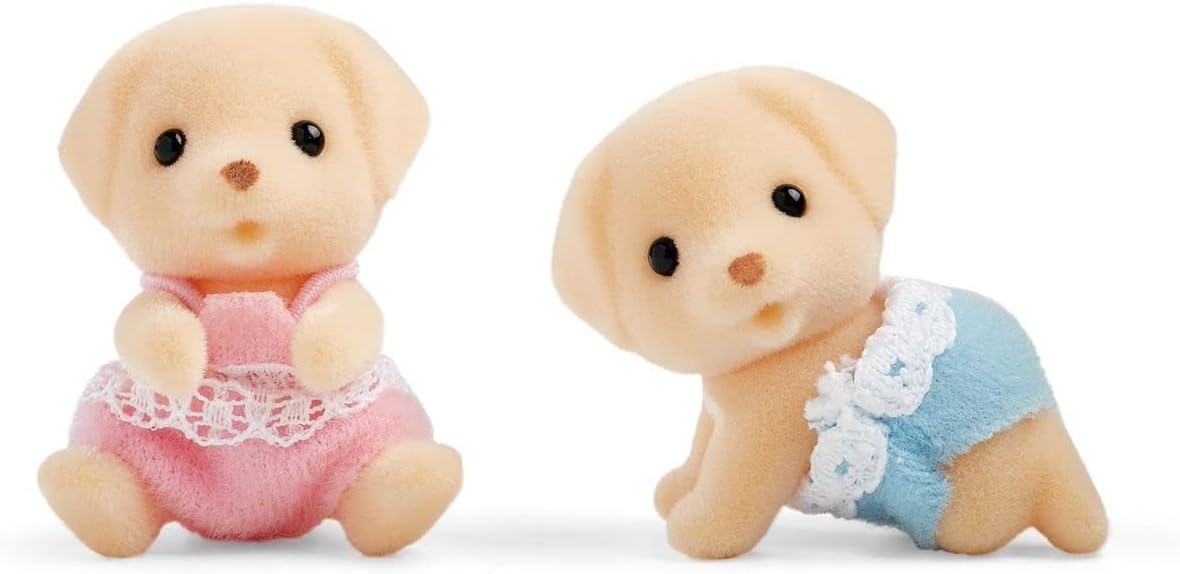 Calico Critters Hopscotch Rabbit Twins - Adorable Bunnies for Endless Imaginative Play. Bring Home the Double the Fun with These Charming Twins!