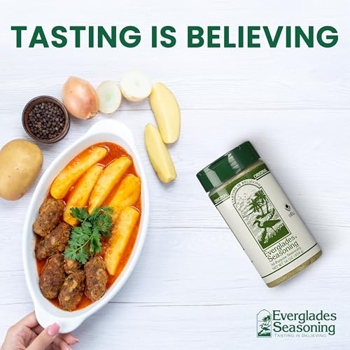 Everglades All Purpose Seasoning Blend - Southern Herbs & Spices - 16 oz | Gluten Free, No Pesticides, Granule Form, Made In Florida, For Meat Seafood Veggies