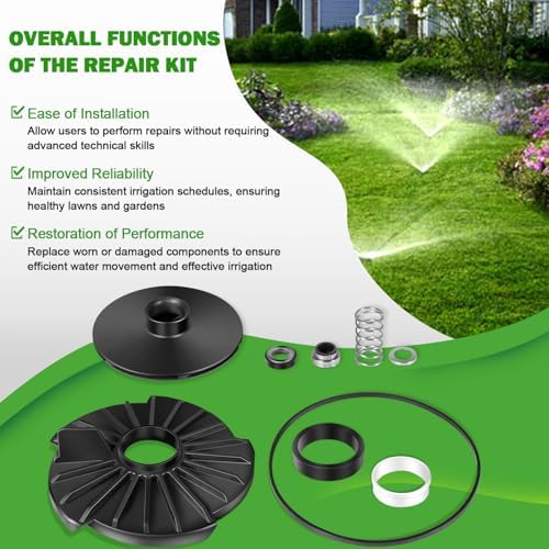 023705 2HP Water Systems Repair Kit | Lawn Sprinkler Repair Kit Fit for Star HSP20P1, for Do It Best HSPJ20P1, for Utilitech UTP20P1