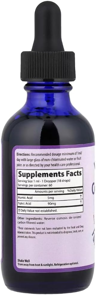 Inner Vitality, Concentrate, Fulvic/Humic Minerals, 2 fl oz
