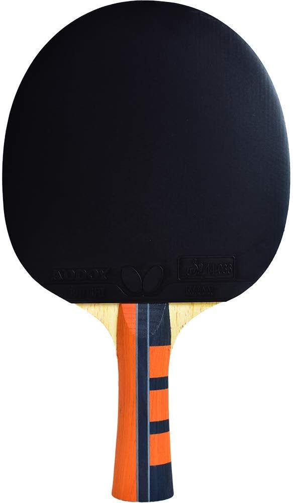 Butterfly Lin Yun-Ju Shakehand Ping Pong Paddle - Lightweight & Offers A High Degree of Control for Developing Table Tennis Players - Recommended