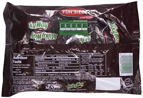 Milky Way Fun Size Snacks, 11.24 oz