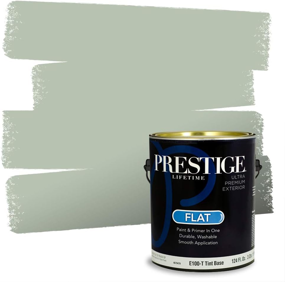 PRESTIGE Interior Paint and Primer in One, Garden Sage, Eggshell, 1 Gallon