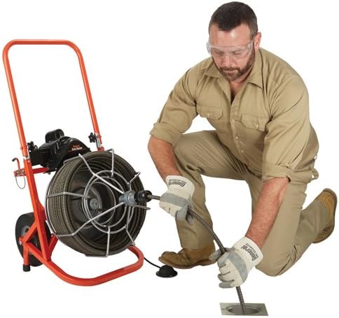 General Wire ER-E Easy Rooter Basic Unit with 100' x 5/8" Cable and SRCS-R Cutter Set
