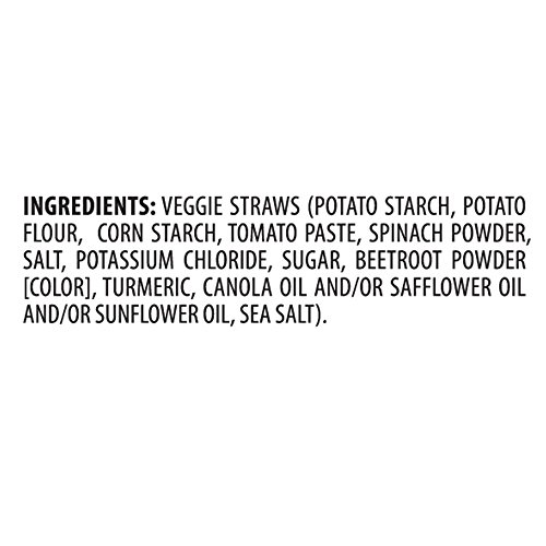 Sensible Portions Garden Veggie Snacks - Veggie Straws, Gluten Free, Snack Size Sea Salt, 1 Oz (Pack of 24)