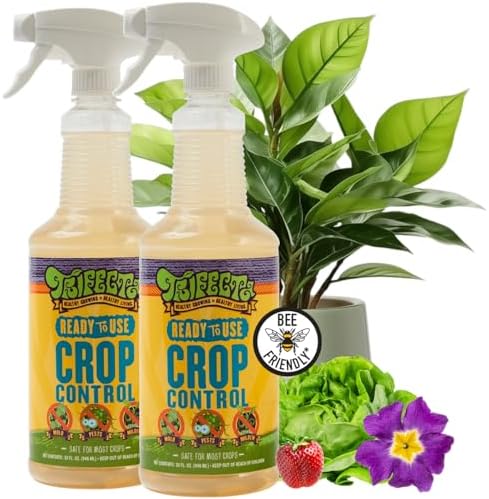 Trifecta Crop Control Super Concentrate | 4 oz | All-in-One Pesticide, Fungicide, Miticide And Insecticide | For Spider Mites, Mildew, Mold And Botrytis
