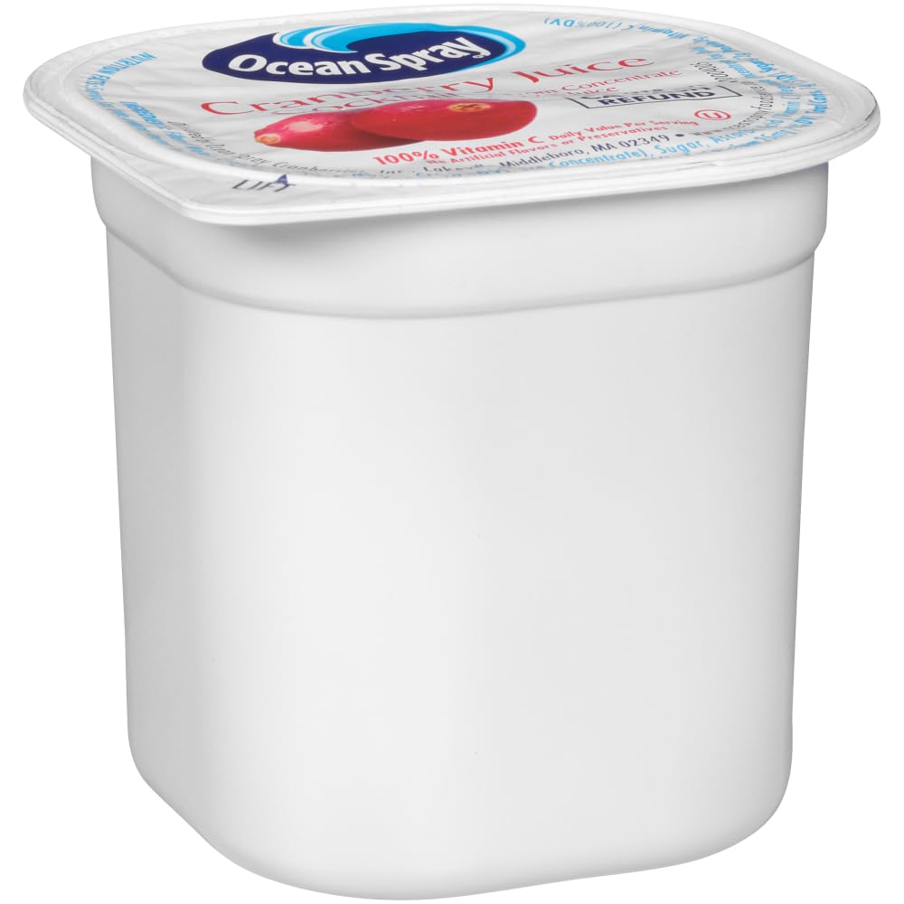Ocean Spray Cran-Grape Juice Cups 4 Ounce (Pack of 48)