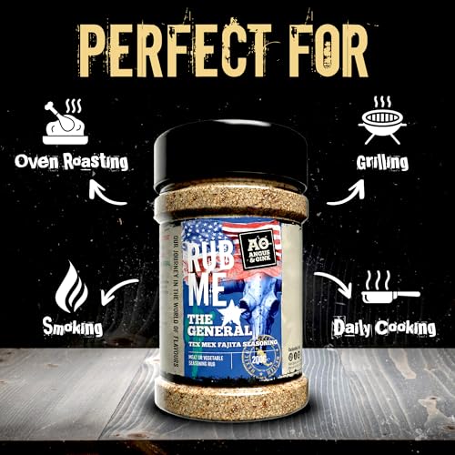 Angus & Oink | Dirty Cow Beef BBQ Rub | Bold Flavour for Brisket & Beef Ribs | Perfect for Low & Slow BBQ | Coffee-Infused Bark Maker | Gluten-Free | 220g
