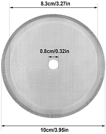 Boao 3 Packs French Press Replacement Cafetiere Filter Mesh Screen