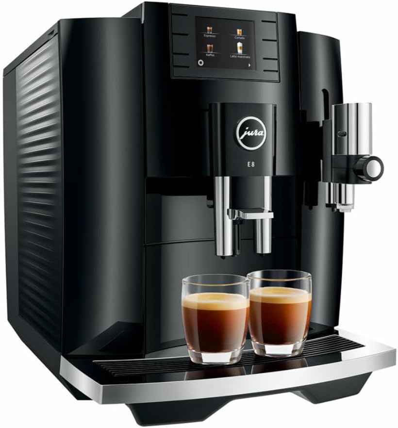 Jura E8 5th Gen Automatic Coffee Machine Bundle