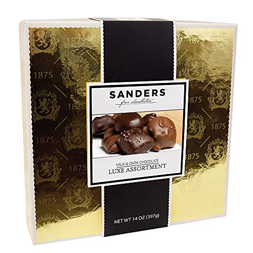 Sanders Dark Chocolate Sea Salt Caramels - 36 ounces (2.25 pounds)