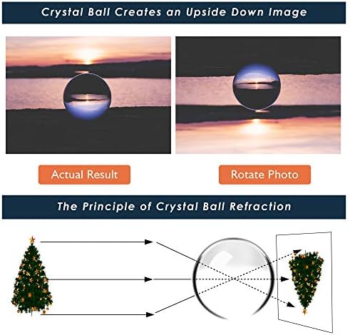 EMART Crystal Ball for Photography 3 Pack, Props Decoration for Divination