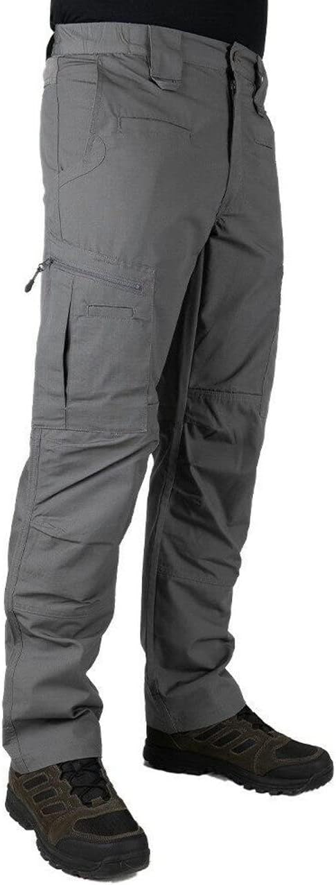 LA Police Gear LAPG Men's Atlas Stretch Tactical Cargo Pants | Durable & Lightweight Ripstop Outdoor Hiking Work Pants for Men
