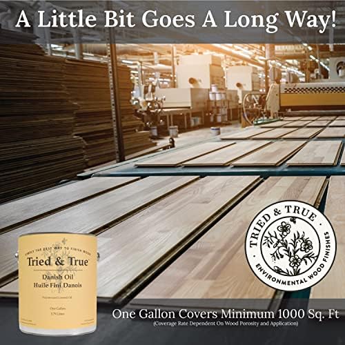 Tried & True Original Wood Finish, Pint | Linseed Oil & Beeswax Blend for Woodworking Projects, Long-Lasting Durability, Food Safe Sealer, Non-Toxic Wood Finish