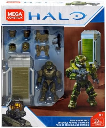 Mega Construx Halo Metallic Green Power Pack