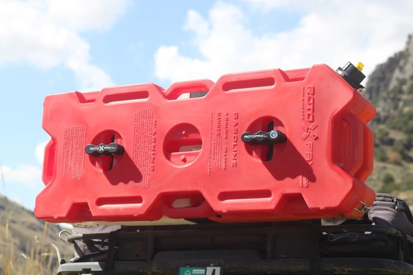 RotopaX - 4 Gallon Gasoline Pack - Leakproof Portable Fuel Container, Red