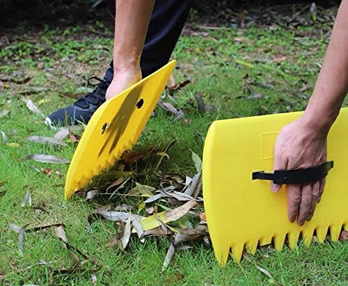 G-BAR Leaf Grabber Set Paw Handheld Hazelnut Leaf Scoop Fast Lawn Remove Fallen Collection Great Tool Lawn Claw Leaf Blade Used to Pick Up Leaves