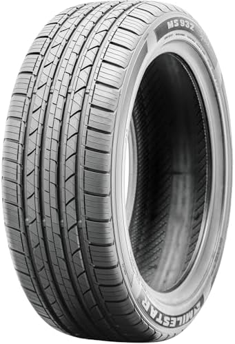 Milestar MS932 Sport 225/55R17 101V XL | Truck/SUV Performance All Season Traction 101V Rated Extra Load Radial Construction Black Sidewall Tire