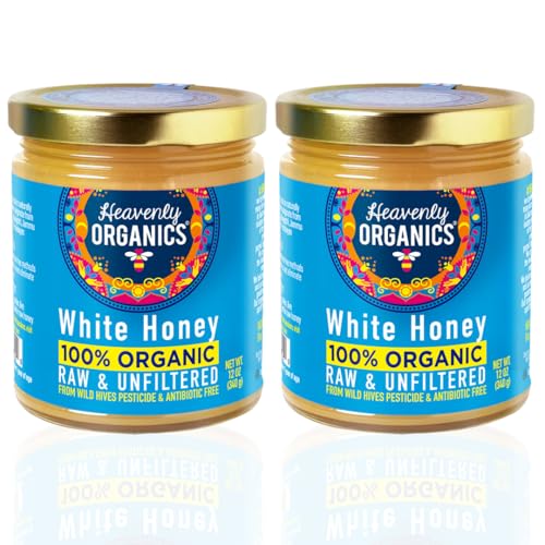 Heavenly Organics Organic Wild Forest Raw Neem Honey - 12 oz