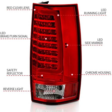 Anzo, Usa Usa 311323 Taillamps Fits Chevrolet Tahoe