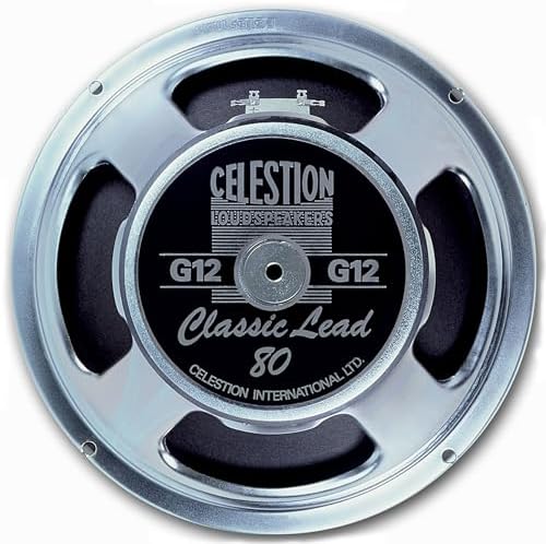 CELESTION Classic Lead 80 12-inch Guitar Speaker 80 Watt 16 Ohms Impedance Unique Dynamic Sound with Fiberglass Voice Coil - T3978