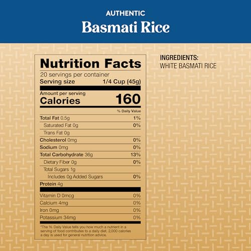 Royal Authentic Long Grain White Basmati Rice - (2 Pack) 2 lb