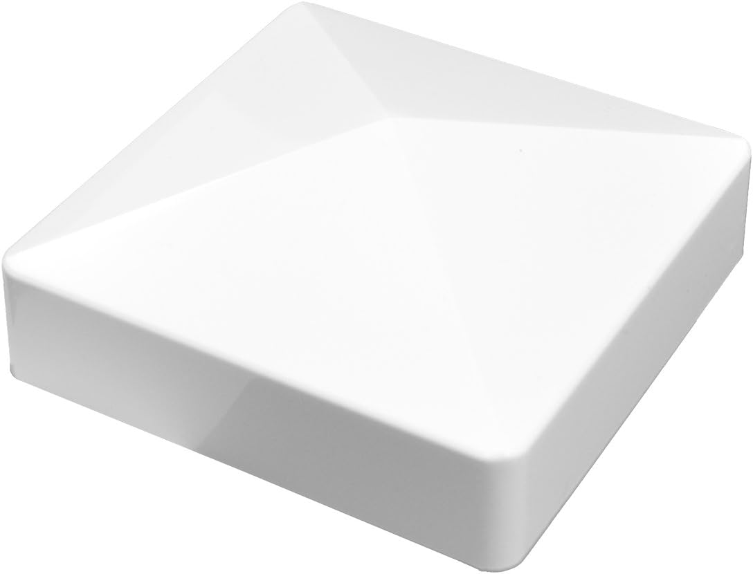 Weatherables 6.5x6.5 Post Cap – Weatherproof Premium Outdoor Vinyl Post Cover for Lasting Durability and Easy Installation on Vinyl Decks, Patios