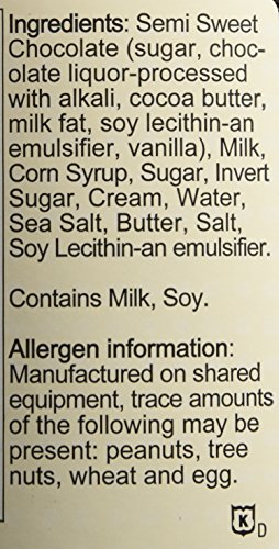 Sanders Dark Chocolate Sea Salt Caramels - 36 ounces (2.25 pounds)
