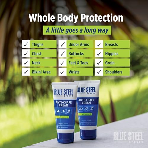 Anti Chafe Cream 100ml – Long-Lasting Protection for Running, Cycling & Sports | Sweat & Water Resistant | Non-Greasy