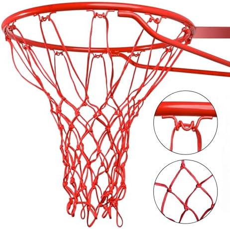 Cannon Sports Heavy Duty Basketball Net Replacement - 21 Inches - 12 Loop Standard Size - Weather Resistant for Indoor/Outdoor Courts - Fits All Standard Rims