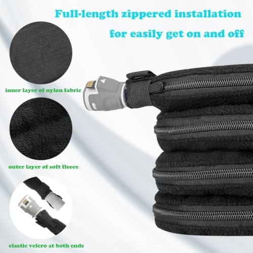 iGuerburn 6.4ft CPAP Hose Cover for ResMed AirSense 11 & 10 Heated Tubing